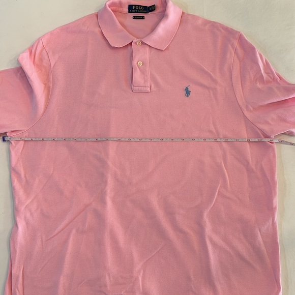 Ralph Lauren Men's Pink Polo Shirt - Picture 3 of 7